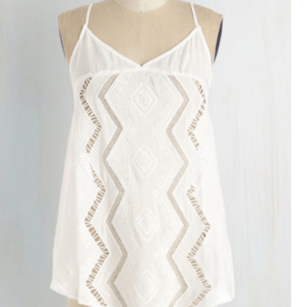 Modcloth Ladies and Effulgence Top